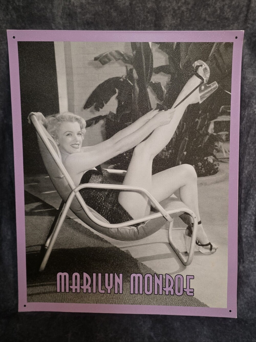 Marilyn Monroe Metal Wall Print